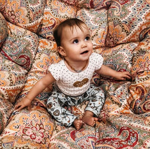 Load image into Gallery viewer, Baby + Toddler, Kid’s Unisex Grow with Me Slim Pants in Key To My Heart, Kid’s Leggings