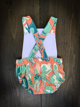 Load image into Gallery viewer, Baby + Toddler Organic Cotton Bubble Romper Playsuit in Sisterhood