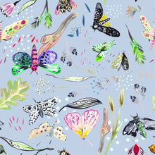 Load image into Gallery viewer, PRAIRIE PLAYSUIT in Autumnal Moths Baby + Toddler Organic Cotton Long Romper, Kids Overalls, Kids Romper