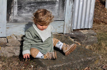 Load image into Gallery viewer, PIONEER WRAP SWEATER in French Terry Baby + Toddler Sweatshirt