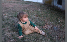 Load image into Gallery viewer, ADVENTURER PLAYSUIT + French Terry, kids romper, baby & toddler overalls