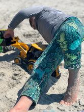 Load image into Gallery viewer, RIVER WATER PANT in Emerald Eden + Baby/Toddler Swimsuit, Grow With Me Kids Swimsuit, Swim Pants, Toddler Swim Trunks, Kid’s Surf Pant