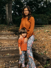 Load image into Gallery viewer, Custom Lady Lunar Bells + Mommy & Me, Mama Flares, Women’s Bellbottoms, Yoga Pants, Boho Flare Pants