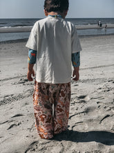 Load image into Gallery viewer, FRONTIER HAREM PANT in Rawr + Organic Cotton Double Gauze Baby & Toddler Summer Pant, Kids Yoga Pant