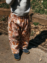 Load image into Gallery viewer, FRONTIER HAREM PANT in Rawr + Organic Cotton Double Gauze Baby & Toddler Summer Pant, Kids Yoga Pant