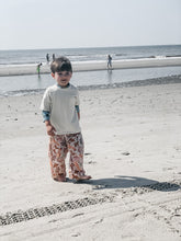 Load image into Gallery viewer, FRONTIER HAREM PANT in Rawr + Organic Cotton Double Gauze Baby & Toddler Summer Pant, Kids Yoga Pant