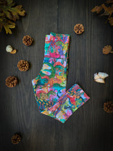 Load image into Gallery viewer, Baby + Toddler Unisex Grow with Me Pants in Dinosaur Jamboree, Gender Neutral Kids Legging