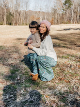 Load image into Gallery viewer, Baby + Toddler Unisex Grow with Me Slim Pants in Forest Keepers, Kid's Leggings