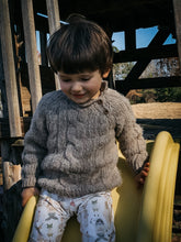 Load image into Gallery viewer, Baby + Toddler Unisex Grow with Me Slim Pants in Arctic Squad, Kid's Leggings