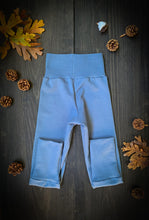 Load image into Gallery viewer, Baby + Toddler Unisex Grow with Me Pants in Organic Cotton French Terry, Gender Neutral Kids Legging