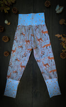 Load image into Gallery viewer, Baby + Toddler Unisex Grow with Me Pants in Winter Forest, Gender Neutral Kids Legging