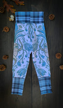 Load image into Gallery viewer, Baby + Toddler Unisex Grow with Me Pants in Frosty Mandrakes, Gender Neutral Kids Legging