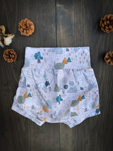 Load image into Gallery viewer, Baby + Toddler, Kid’s Unisex Shorties in Mountain Adventure