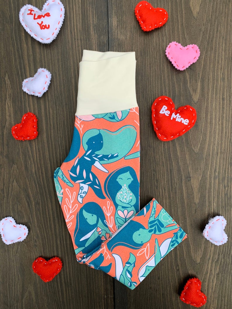 Baby + Toddler, Kid’s Unisex Grow with Me Slim Pants in Sisterhood