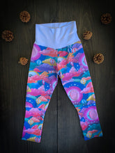 Load image into Gallery viewer, Baby + Toddler Unisex Grow with Me Slim Pants in Celestial Dreams, Kid&#39;s Leggings
