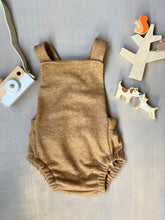 Load image into Gallery viewer, French Terry Baby + Toddler Organic Cotton Bubble Romper Playsuit
