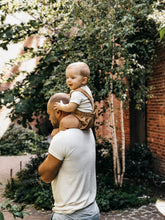Load image into Gallery viewer, French Terry Baby + Toddler Organic Cotton Bubble Romper Playsuit

