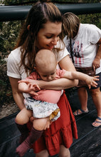 Load image into Gallery viewer, Organic Cotton Gauze Baby + Toddler Bloomers in Autumnal Moths
