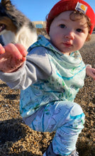 Load image into Gallery viewer, FORAGER HOODIE in Over The Mountain And Through The Woods + Organic Cotton and French Terry Baby + Toddler Sweatshirt
