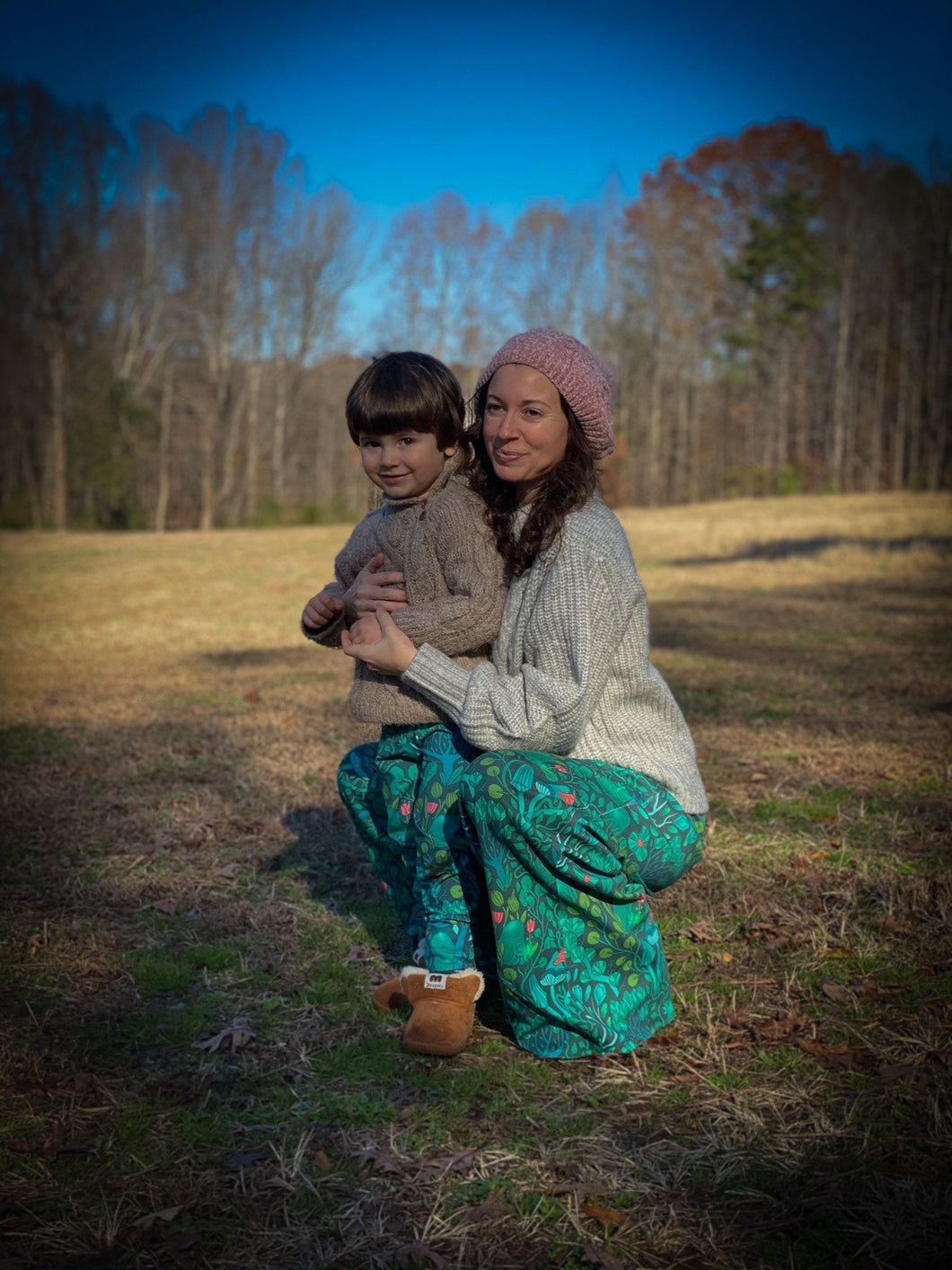 Solstice Wide Leg Women’s Pant + Mommy & Me, Women’s Yoga Pants, Boho Lounge Pants