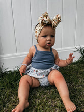 Load image into Gallery viewer, Organic Cotton Gauze Baby + Toddler Bloomers in Autumnal Moths
