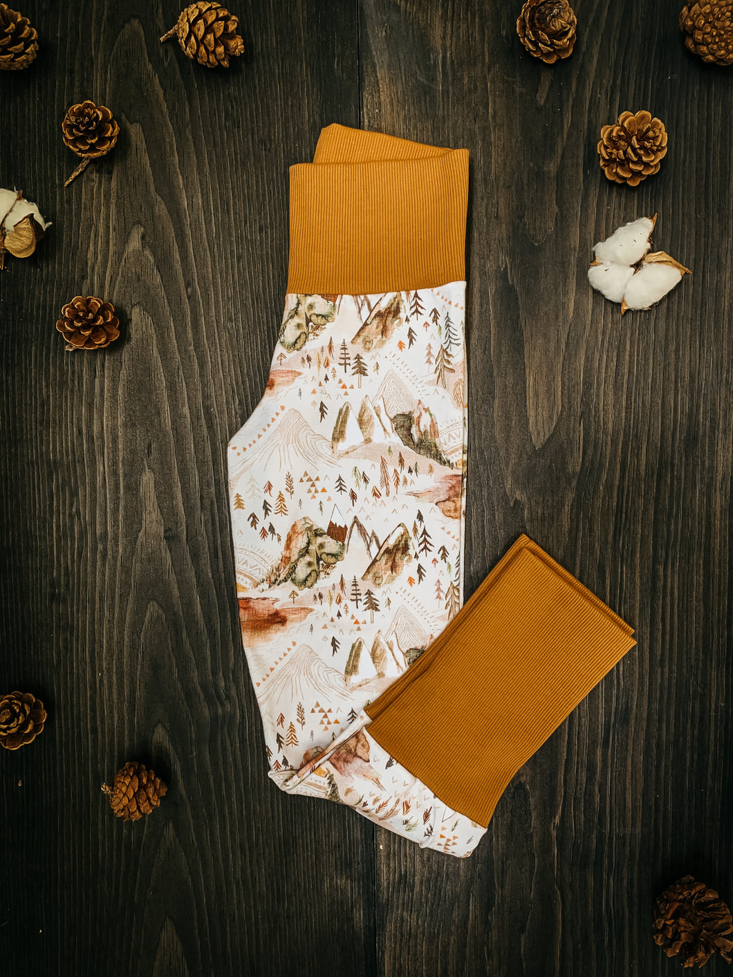 Baby + Toddler Unisex Grow with Me Slim Pants in Valley of the Sun, Kid's Leggings