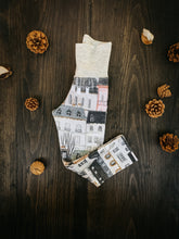 Load image into Gallery viewer, Baby + Toddler Unisex Grow with Me Pants in Paris for Lunch, Gender Neutral Kids Legging
