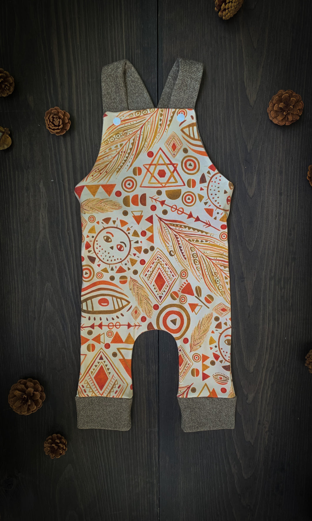 PRAIRIE PLAYSUIT in Boho Suns Baby + Toddler Organic Cotton Long Romper, Kids Overalls, Kids Romper