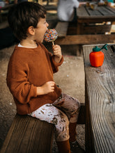 Load image into Gallery viewer, Baby + Toddler Unisex Grow with Me Slim Pants in Valley of the Sun, Kid&#39;s Leggings
