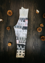 Load image into Gallery viewer, Baby + Toddler Unisex Grow with Me Pants in Paris for Lunch, Gender Neutral Kids Legging
