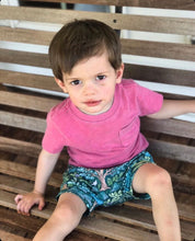 Load image into Gallery viewer, Baby + Toddler, Kid’s Unisex Shorties in Emerald Eden
